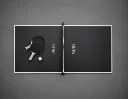 minis Tischtennisplatte-Set